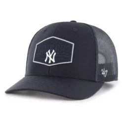 Men's New York Yankees '47 Navy Ridgeline Tonal Patch Trucker Adjustable Hat