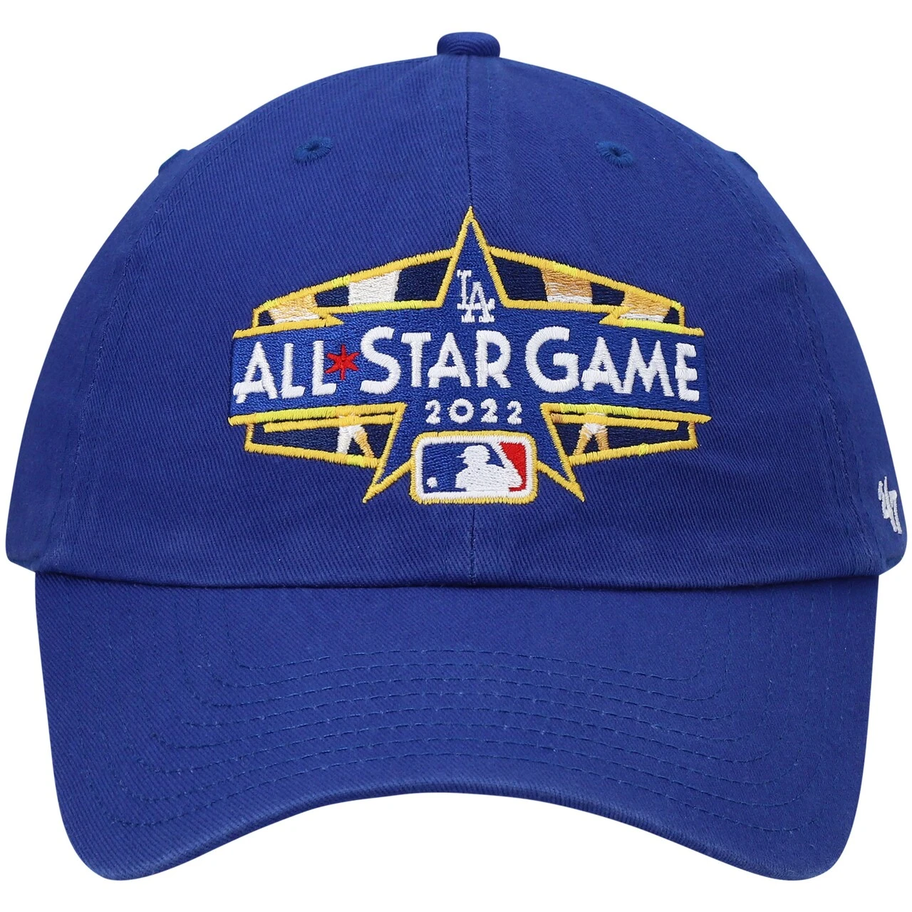 Men's Los Angeles Dodgers '47 Royal 2022 MLB All-Star Game Clean Up Adjustable Hat - Image 2