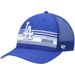 Men's Los Angeles Dodgers '47 Royal Cumberland Trucker Snapback Hat