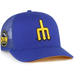 Men's Seattle Mariners '47 Royal 2023 City Connect Trucker Adjustable Hat