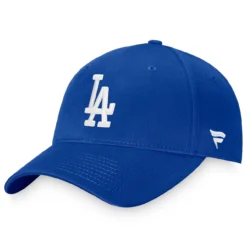 Men's Los Angeles Dodgers Fanatics Branded Royal Cooperstown Collection Core Adjustable Hat