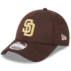 Men's San Diego Padres New Era Brown 2023 Clubhouse 9FORTY Snapback Hat