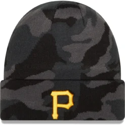 Men's Pittsburgh Pirates New Era Camo Cuffed Knit Hat