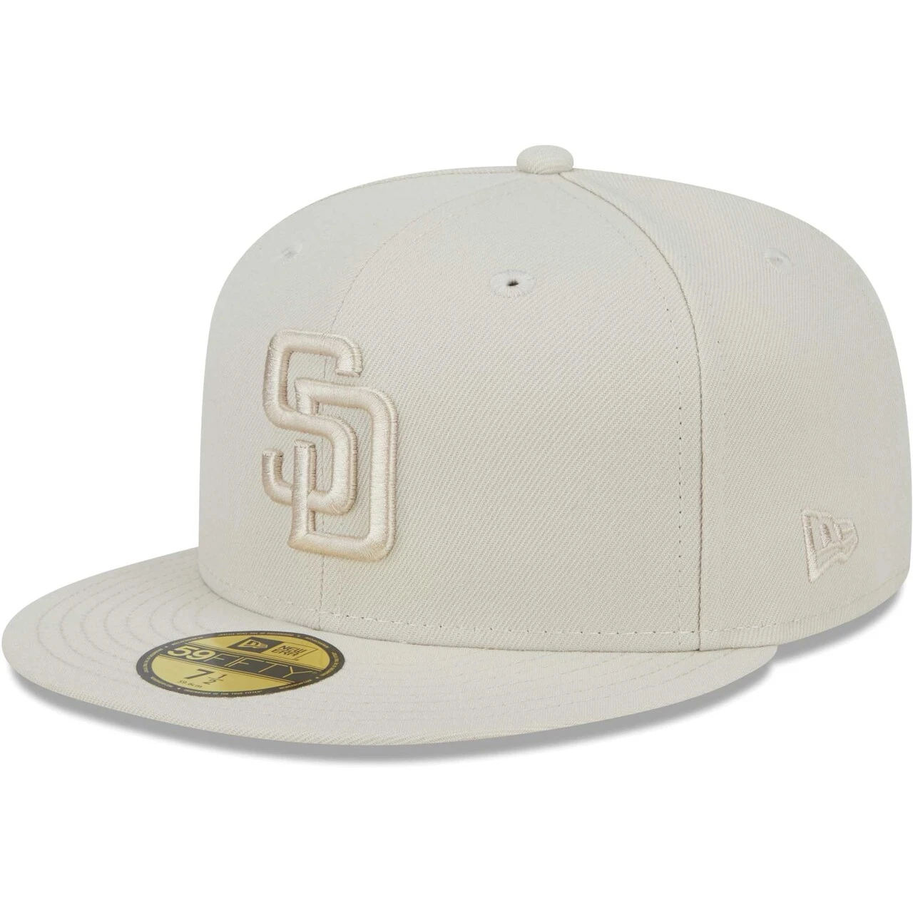 Men's San Diego Padres New Era Khaki Tonal 59FIFTY Fitted Hat