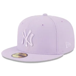 Men's New York Yankees New Era Lavender 2023 Spring Color Basic 59FIFTY Fitted Hat