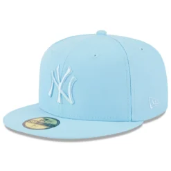 Men's New York Yankees New Era Light Blue 2023 Spring Color Basic 59FIFTY Fitted Hat