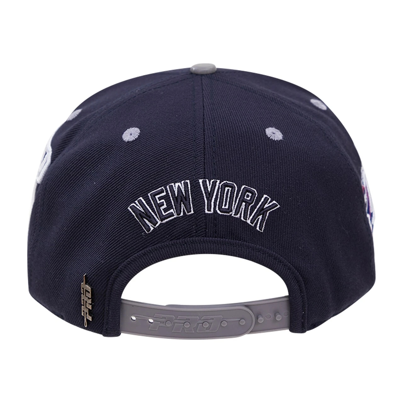 Men's New York Yankees Pro Standard Navy 1999 World Series Old English Snapback Hat - Image 4
