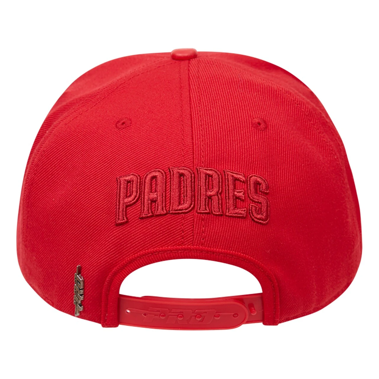 Men's San Diego Padres Pro Standard Triple Red Snapback Hat - Image 3