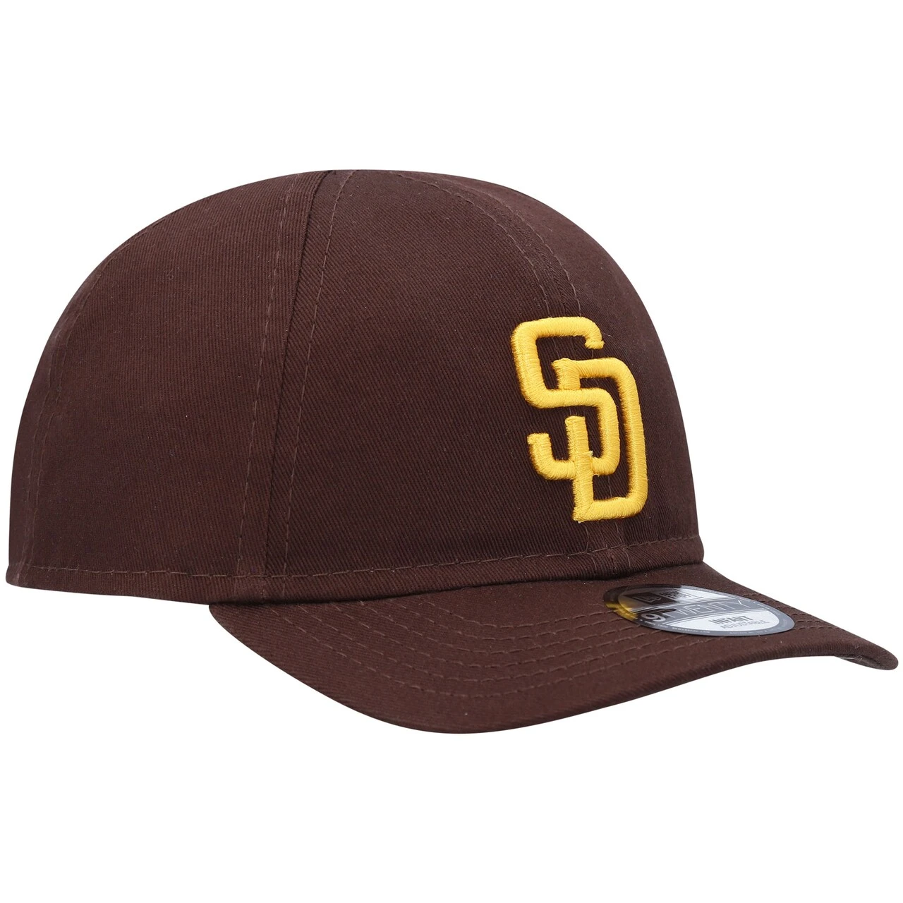 Newborn & Infant San Diego Padres New Era Brown My First 9TWENTY Stretch Fit Hat - Image 3