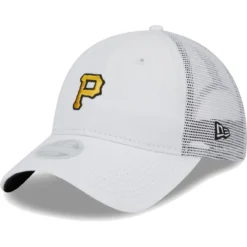 Women's Pittsburgh Pirates New Era White Mini 9TWENTY Adjustable Hat